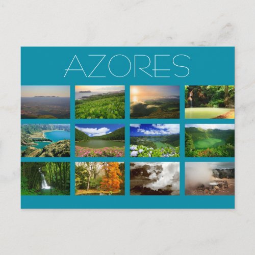 Azores Landscapes Postcard