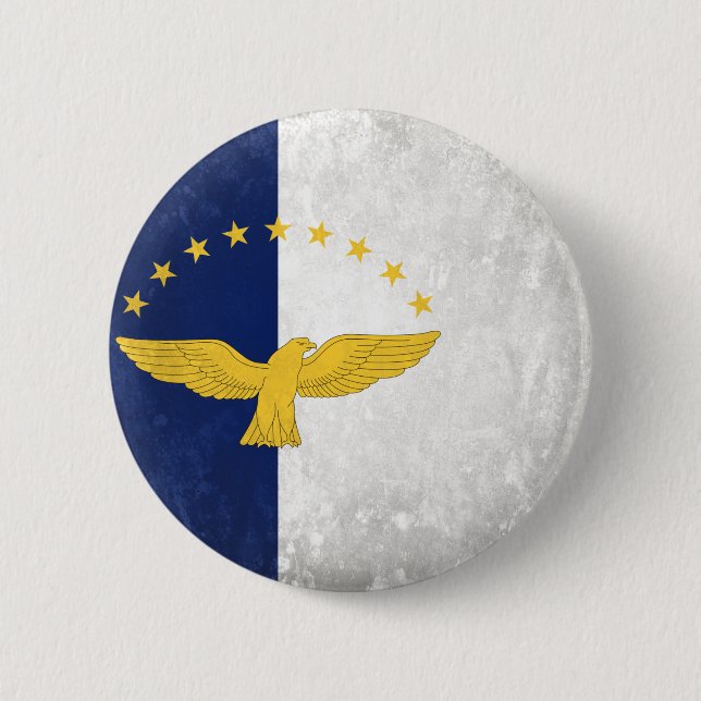 Azores Pinback Button (Front)