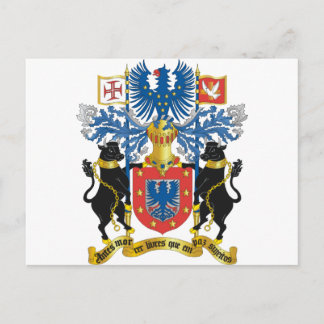 Azores (Portugal) Coat of Arms Postcard