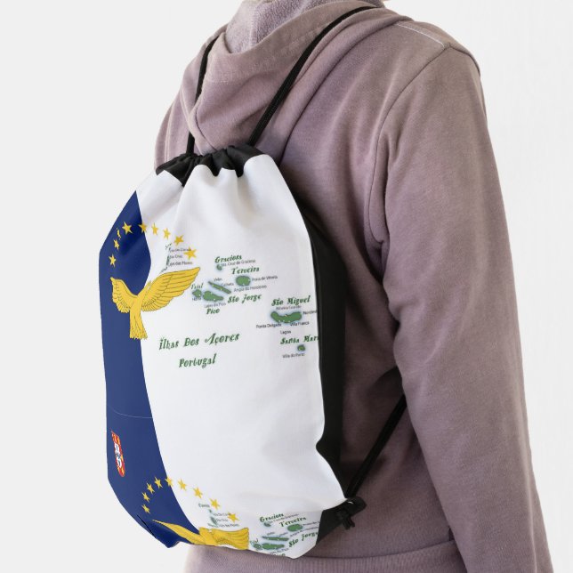 Azores, Portugal Drawstring Bag (Insitu)