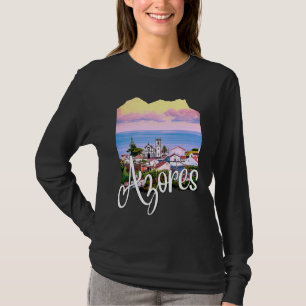 Azores Portugal Portuguese Roots Azores Souvenirs T-Shirt
