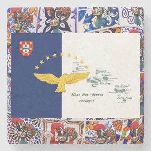 Azores Portugal Stone Coaster