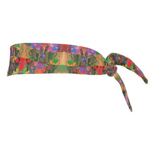 Azores Portuguese folk art athletic headband