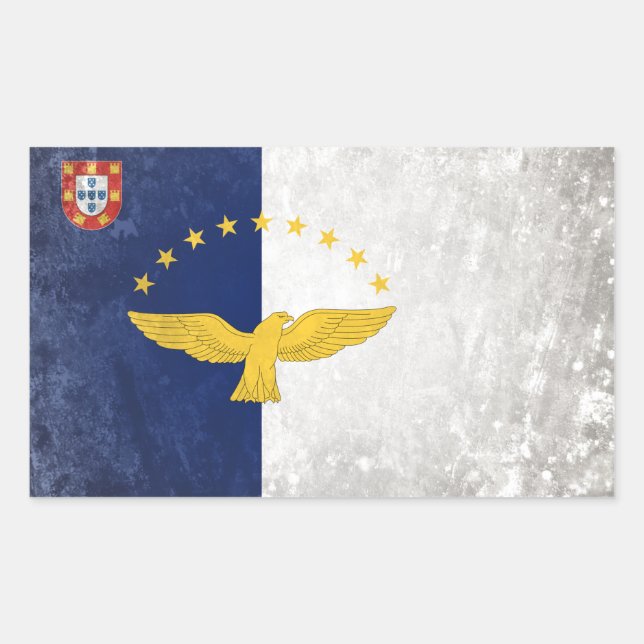 Azores Rectangular Sticker (Front)