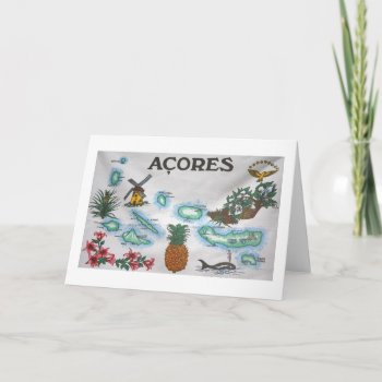 Azores Souvenir Card by gavila_pt at Zazzle