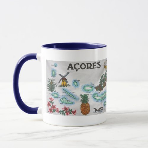 Azores souvenir mug