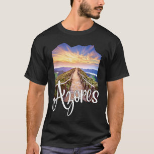 Azores Souvenirs Portuguese Roots Azores T-Shirt
