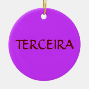 Azores- Terceira Custom Christmas Ornament