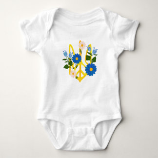 Azov Trident Ukraine Baby Bodysuit