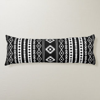 Aztec 2Way Black & White Mixed Motifs (V) Pattern Body Pillow