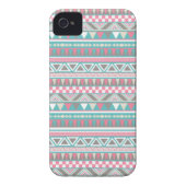 Aztec Andes Pattern iPhone 4 Case (Back)