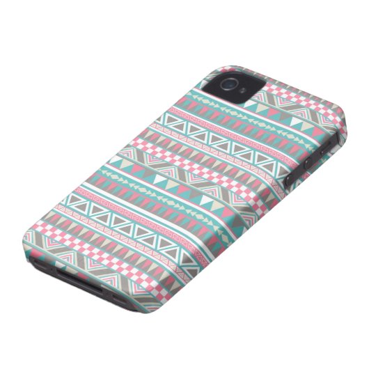 Aztec Andes Pattern iPhone 4 Case (Bottom)