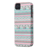 Aztec Andes Pattern iPhone 4 Case (Back Left)