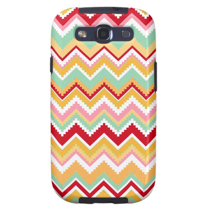 Aztec Andes Tribal Mountains Chevron Fiesta Zigag Samsung Galaxy S3 Cover