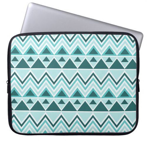 Aztec Andes Tribal Mountains Triangles Chevrons Laptop Sleeve