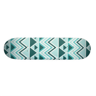 Aztec Andes Tribal Mountains Triangles Chevrons Skateboard Deck