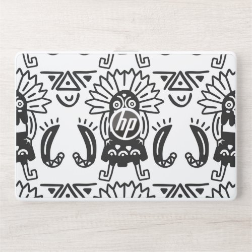 Aztec Art _ Lizard Pattern HP Laptop Skin