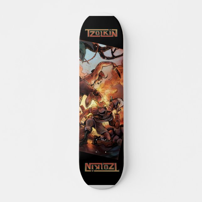 Aztec Attack Skate2 Skateboard Deck (Front)