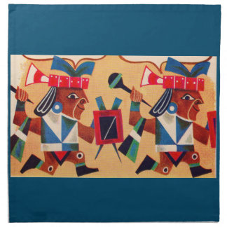 Aztec Aztecs Napkin