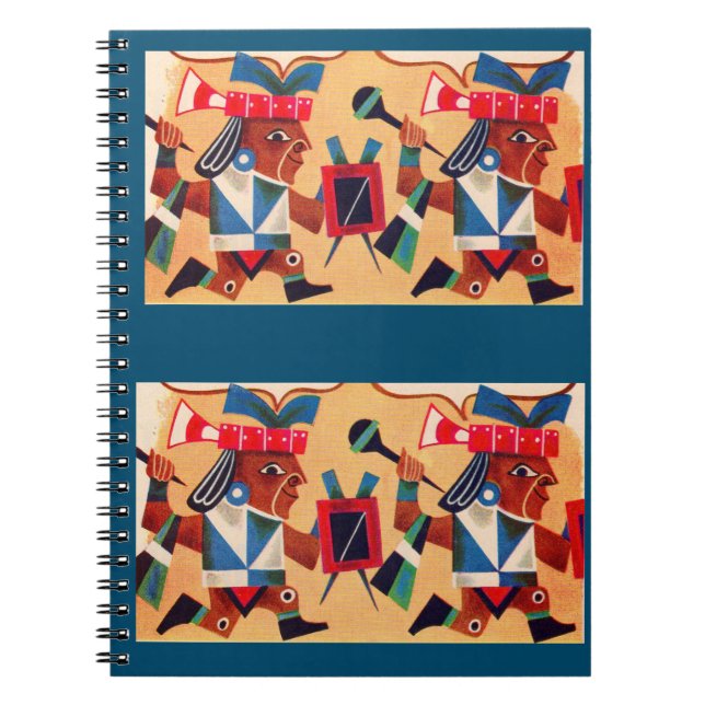 Aztec Aztecs Notebook (Front)