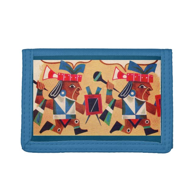 Aztec Aztecs Trifold Wallet (Front)