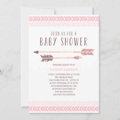Aztec | Baby Shower Invitation