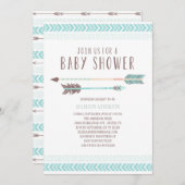 Aztec | Baby Shower Invitation (Front/Back)