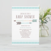 Aztec | Baby Shower Invitation (Standing Front)