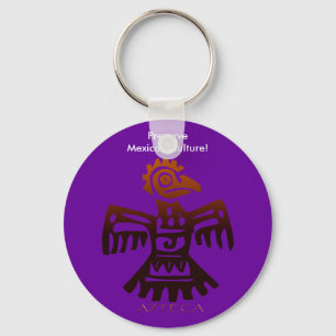 AZTEC ~ Bird Spirit Keychain