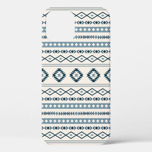 Aztec Blues Cream Mixed Motifs Pattern Case_Mate i iPhone 12 Pro Case