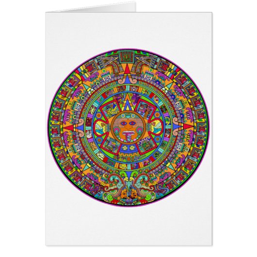Aztec Calendar Cards (Front)