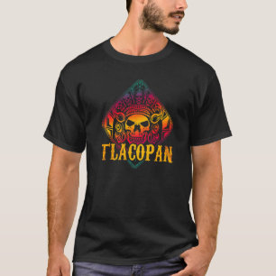 Aztec Calendar Mexican Native Mayas Mayans Tlacopa T-Shirt