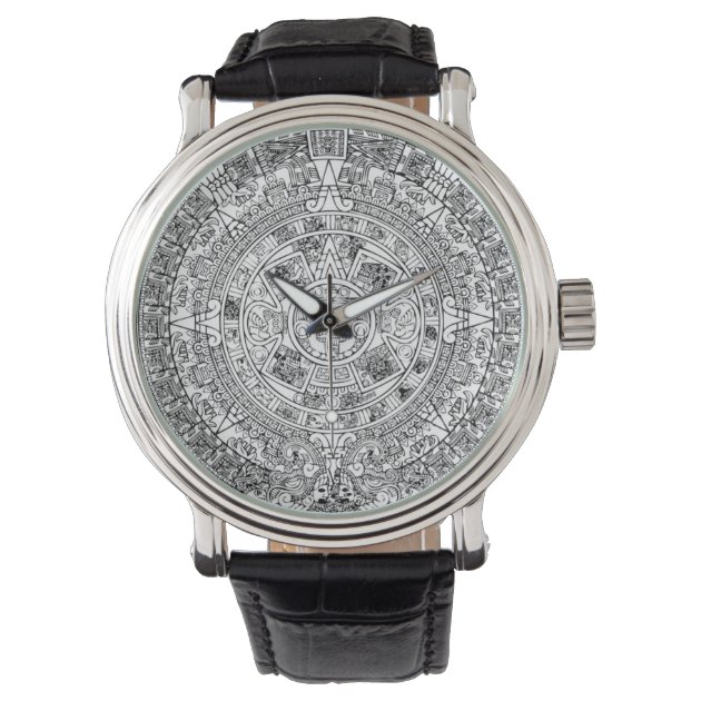 Aztec Calendar Watch Zazzle