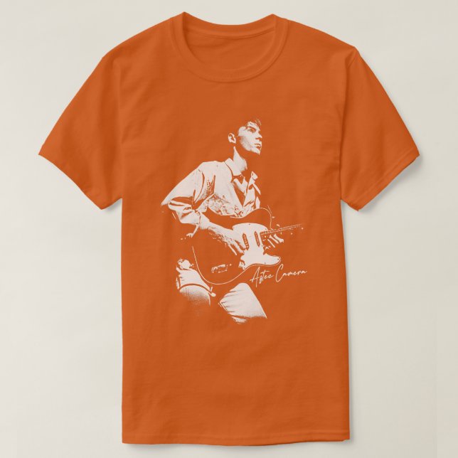 Aztec Camera Fan Art T-Shirt (Design Front)
