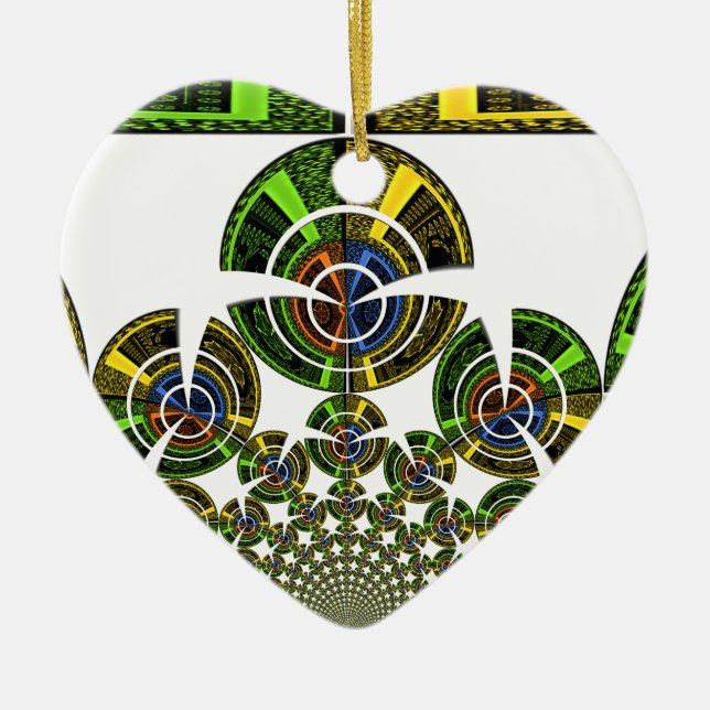 Aztec Ceramic Ornament (Front)
