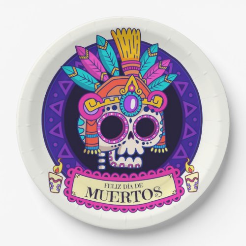 Aztec Ceremony DOD Paper Plates