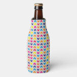 Aztec Chevron colorful Bottle Cooler