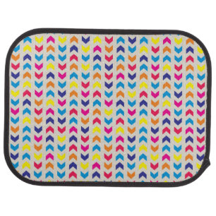 Aztec Chevron colorful Car Floor Mat