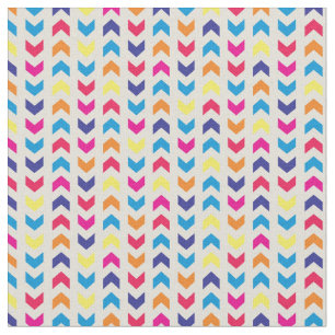 Aztec Chevron colorful Fabric