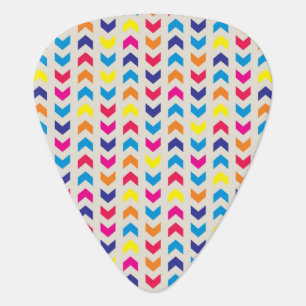 Aztec Chevron colorful Guitar Pick