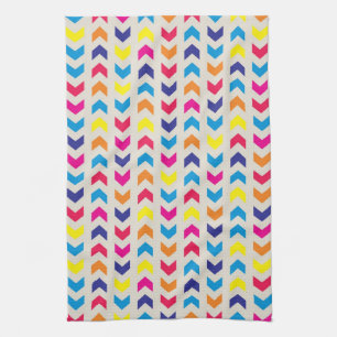 Aztec Chevron colorful Kitchen Towel