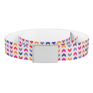 Aztec Chevron colorful pattern Belt