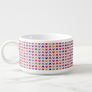 Aztec Chevron colorful pattern Bowl