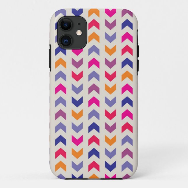 Aztec Chevron colorful pattern Case-Mate iPhone Case (Back)