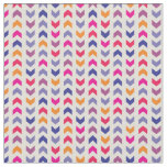 Aztec Chevron colorful pattern Fabric