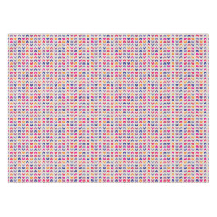 Aztec Chevron colorful pattern Tablecloth