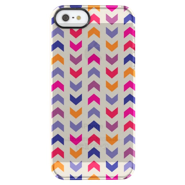 Aztec Chevron colorful pattern Uncommon iPhone Case (Back)