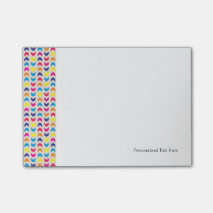 Aztec Chevron colorful Post-it Notes