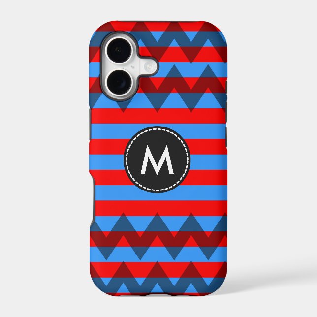 Aztec Chevron Stripes Pattern #10 Iphone Case (Back)