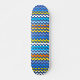 Aztec Chevron Zigzag Stripe Pattern 3 Skateboard Deck